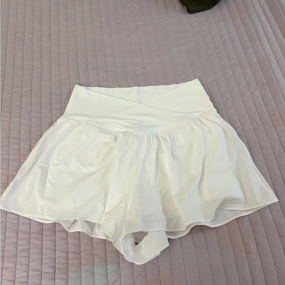 Aerie White Skort